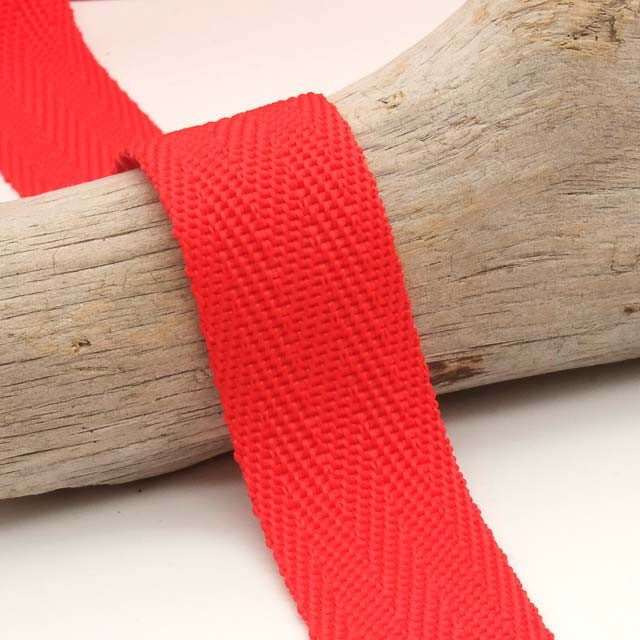 30mm Red Polypropylene Strap - Maison Klem